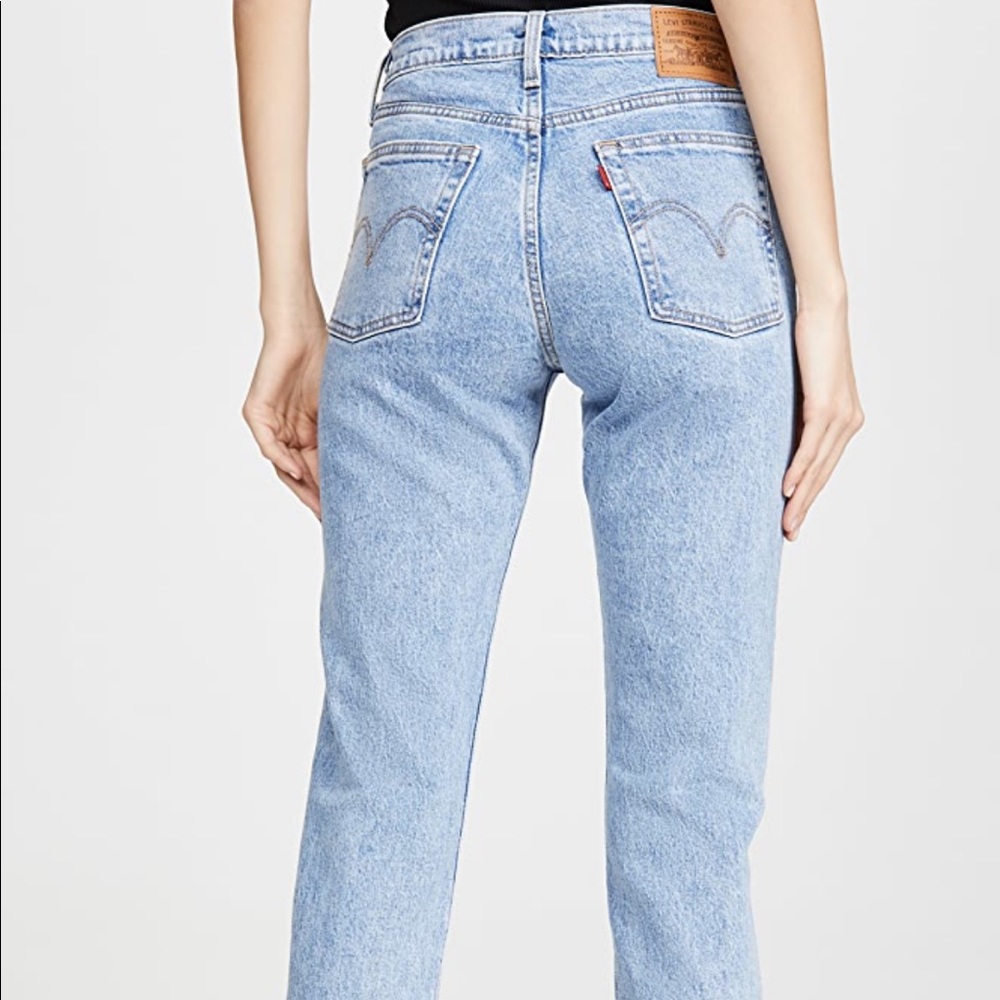 Levi wedgie-fit jeans